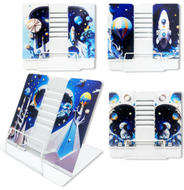 Подставка для книг KWELT метал In space 21*19см