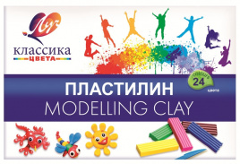 Пластилин Луч Классика 24цв 396гр 28С1642-08