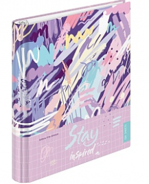 Тетрадь 120л на кольцах А5 Стиль Stay inspired  7БЦ ArtSpace глянцевая ламинация