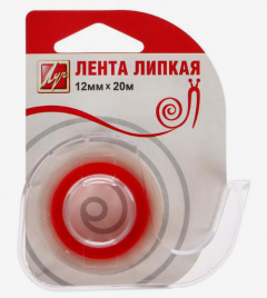Скотч 12мм*20м Луч с пл.диспенсером 20С1347-08