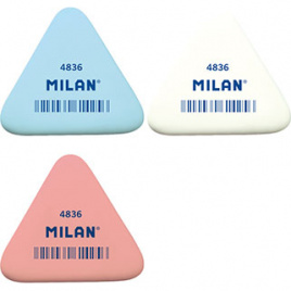 Ластик MILAN 4836 треугольный 50*44*7мм
