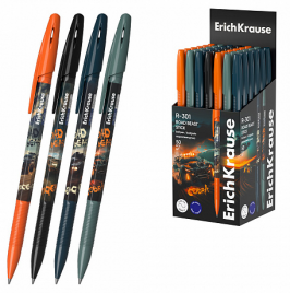 Ручка шар ЕК63074 R-301 Stick Road Beast синяя 0,7мм