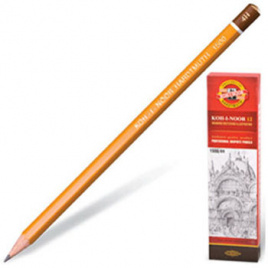 Карандаш ч/гр Koh-i-noor 4Н граненый 1500/4Н