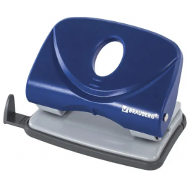 Дырокол BRAUBERG Original 20л синий 222540