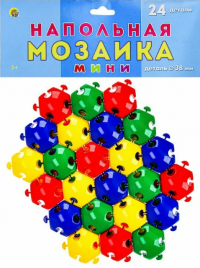 Мозаика напольная мини 24дет в пакете РК М-0522