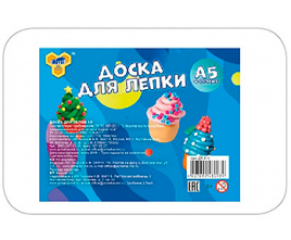 Доска для лепки А5 Пчелка белая Эконом