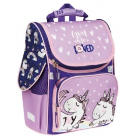 Ранец Спейс Junior Pretty 37*28*21см, 1 отделение, 3 кармана, анатомическая спинка