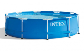Бассейн каркасный круглый Intex 366х76см с фильтр-насосом