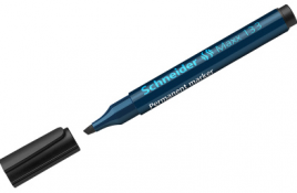 Маркер Schneider Maxx 133 перман черный, скошенный, 4мм