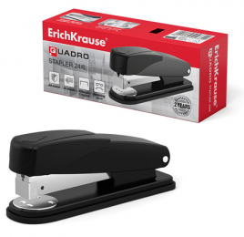 Степлер ЕК №24/6, 26/6 на 30л Quadro Half-strip 130скоб металлический, два режима скре