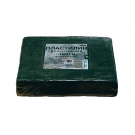 Пластилин скульптурный Гамма 0,5кг оливк.твер 280Е