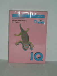 Бумага офисная 500л IQ Color 80г PI25 А4 розовый Mondi