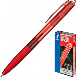 Ручка шар Pilot 0,7 BPGG-8R-F-R Super Grip G автомат грип красная