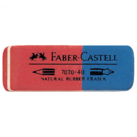 Ластик Faber Castell 7070 каучук двусторонний 50*1