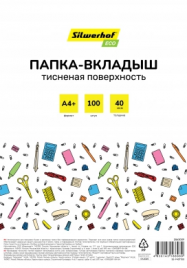 Файл А4 Silwerhof Eco 40мкм тисненый 100шт