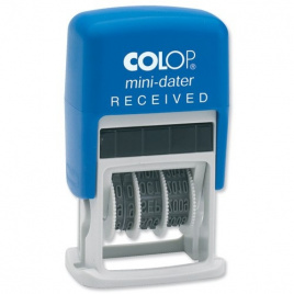 Датер Colop S120 мини 3,8мм 1стр месяц буквами