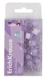 Кнопки-гвоздики ЕК Manga Lilac 50шт пластик.уп