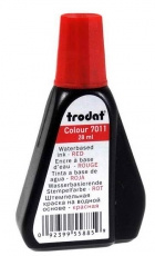 Краска штемпельная TRODAT 28мл красная 7011к