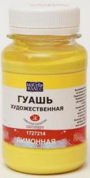 Гуашь МК лимонная 100мл 1727214