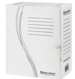 Короб архивный 150мм Brauberg микрогофрокартон с з