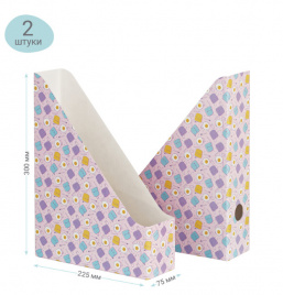 Накопитель 75мм MESHU Fanny pattern микрогофрокартон