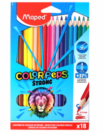Карандаши Maped 18цв Color Pep's STRONG 862718
