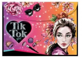 Папка-конверт А4 Умка TIK TOK GIRL