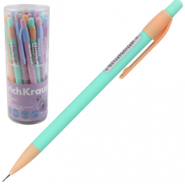 Карандаш мех. ЕК60748 Tropic Pastel Bloom НВ 0,5мм, ластик, ассорти, круглый, пласт