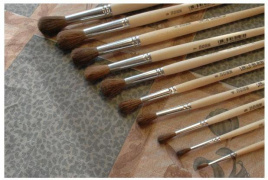 Кисть Киров пони круглая №9