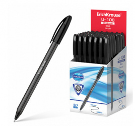 Ручка шар ЕК47596 U-108 Ultra Glide Technology Classic Stick 1,0мм треугольн черная