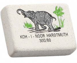 Ластик KOH-I-NOOR Elephant 300/80 цветной