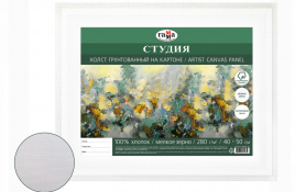 Холст на картоне Гамма Студия 40*50см 100% хлопок