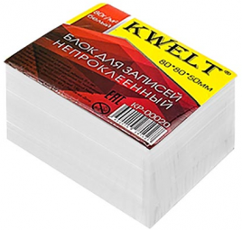 Блок бумаги KWELT 8*8*5см белый 80г/м2