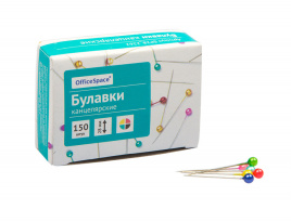 Булавки Спейс 28мм 150шт карт.кор SP28_2262
