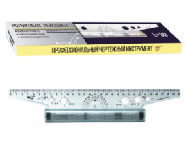 Рейсшина Пчелка роликовая 30см УЧП-30