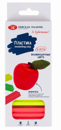 Пластика Я- художник! 6цв 120г запекаемая флюоресцентные цвета