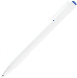 Ручка шар Brauberg Click White 1,0мм автомат на масл.основе синяя 