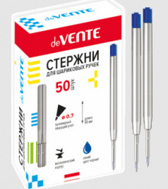 Стержень шар deVente 98мм 0,7мм металл синий 5074800