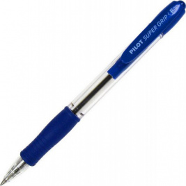 Ручка шар Pilot 0,7 BPGP-10R-F-L автомат синяя с рез упором синий корпус 