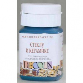 Акрил стекло керамика 50мл бирюзовая 4028507