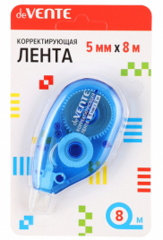 Корректирующая лента deVente 5мм*8м блистер 4062105