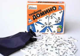 Игра Тройное домино 02982