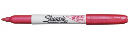 Маркер Sharpie Ruby перман 1мм круг металлик рубин