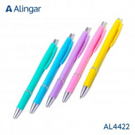 Ручка шар AL4422 Aura 0,7мм автомат синяя