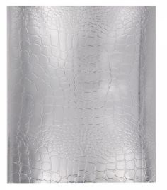 Тетрадь 48л Silver Croco metallic Alingar