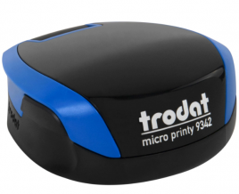 Оснастка Trodat Micro Printy, Ø42мм, пластмассовая, синяя (163187)