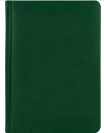Ежедневник П-П А5 128л CLASSIC DELICATE EMERALD зеленый недатир кожзам ТМ "Profit"
