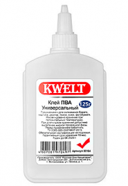 Клей ПВА Kwelt 125гр К-00104