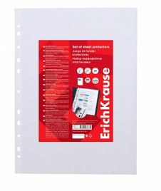 Файл А4 ЕК Glossy Clear 60мкм высокопрозрачные 100шт