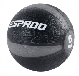 Медбол ESPADO 6 кг, серый ES2601